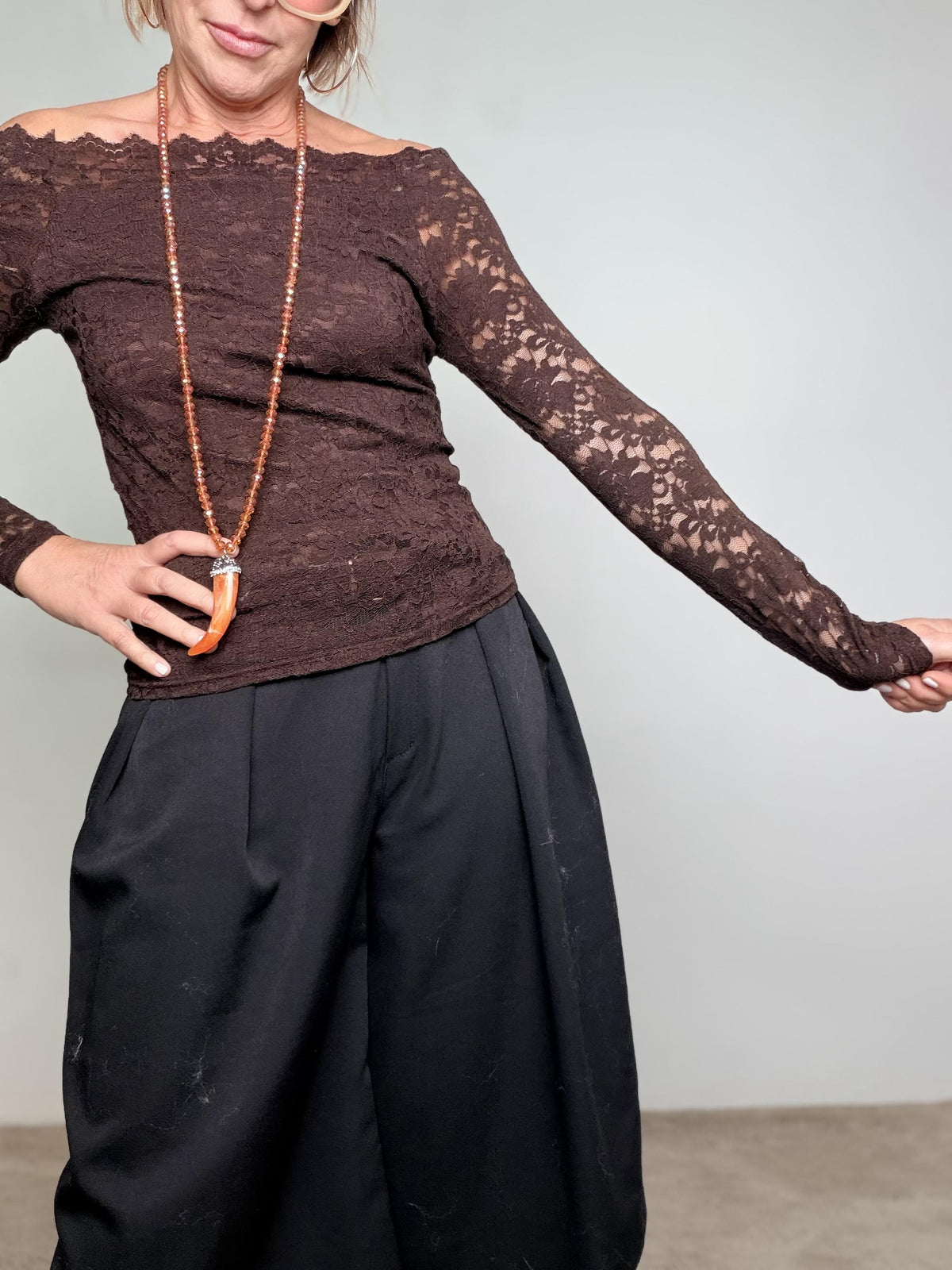 FEMALE - Maglia Lace Charm MORO M13217/ MORO FEMALE 