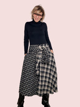 FEMALE - Gonna Mix Check L5M266/ NERO FEMALE 