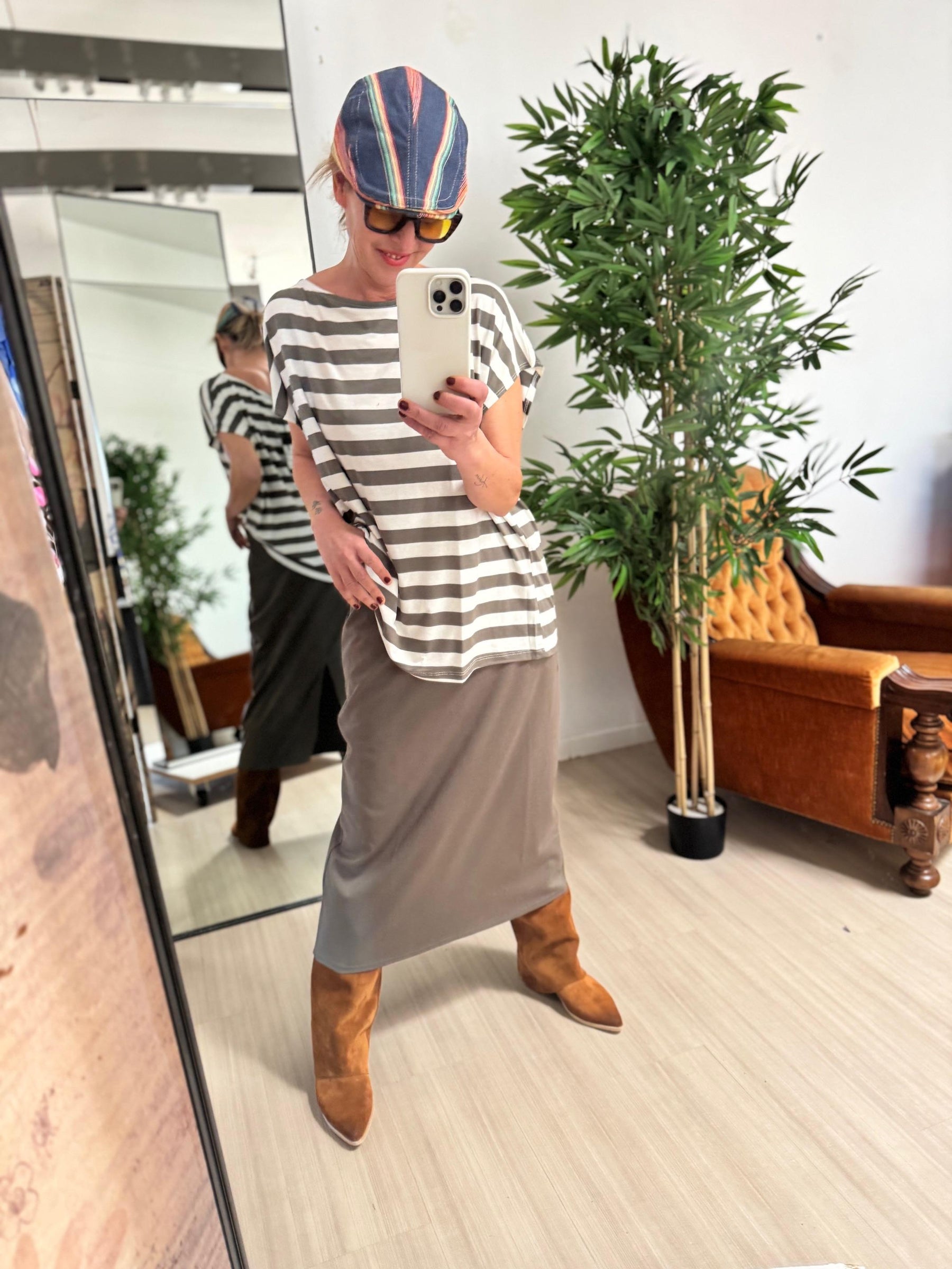 SUSY STAR - MAGLIA RIGA MILITARE ST11115/ RIGA MILITARE SUSY STAR 