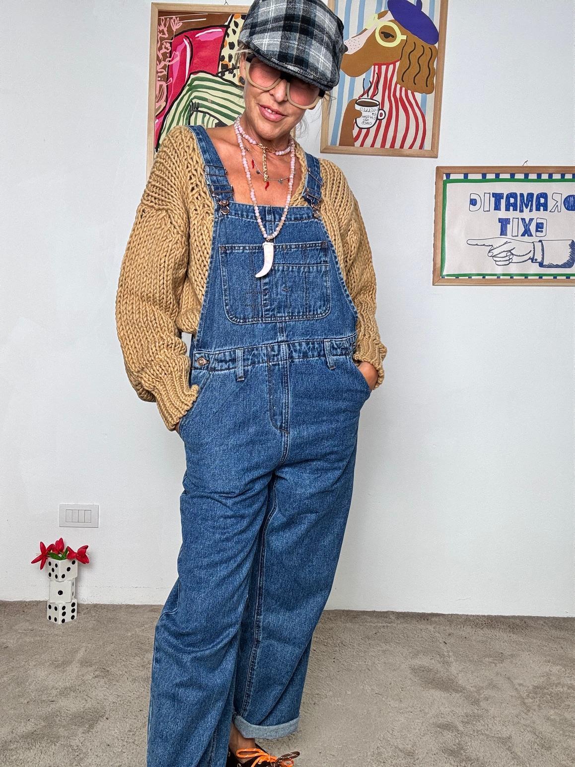 FEMALE - Salopette in Denim Casual Chic DY928/ JEANS FEMALE 