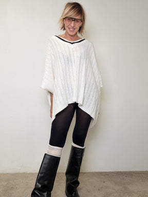 SUSY STAR - GILET MAXI A V STWM5044/ PANNA SUSY STAR 