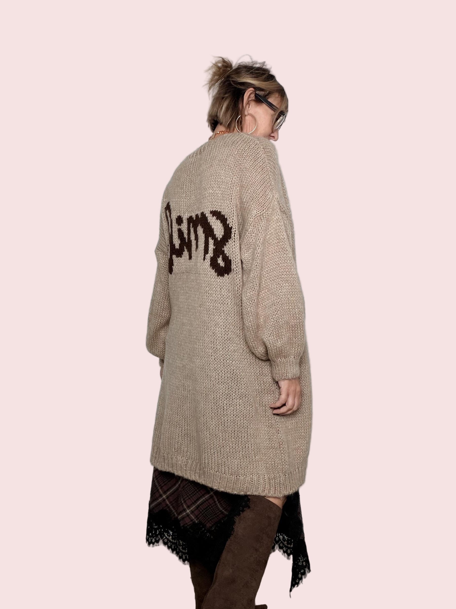 FEMALE - Cardigan Smile CAMMELLO 9584/ CAMEL FEMALE 