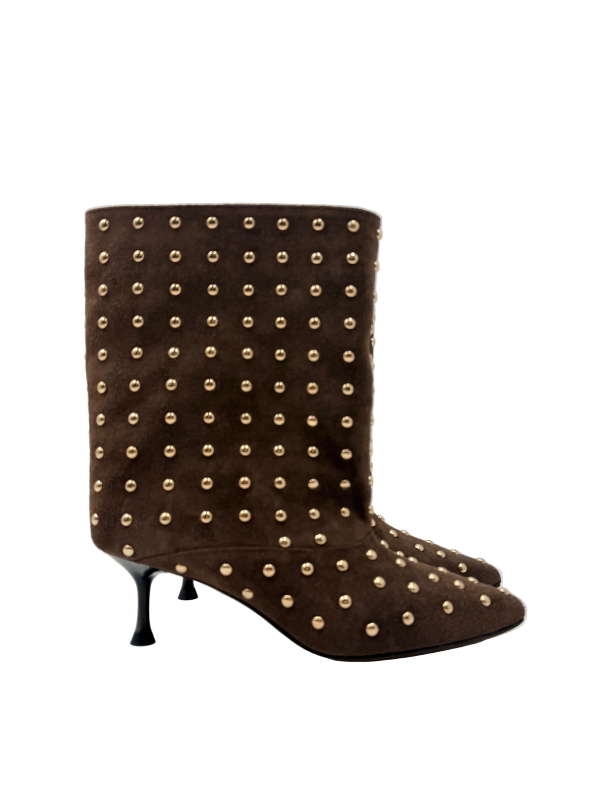 DIVINE FOLLIE - TRONCHETTO GOLDY STUDS AISHA2470/ MORO SUE DIVINE FOLLIE 