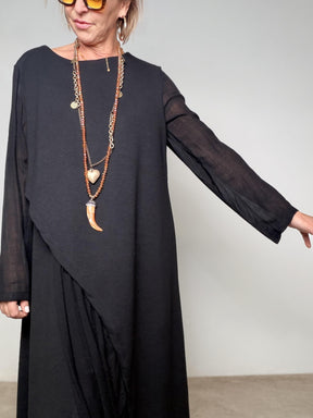 SUSY STAR - ABITO BLACK SOFT FLOW STS62057 / NERO SUSY STAR 