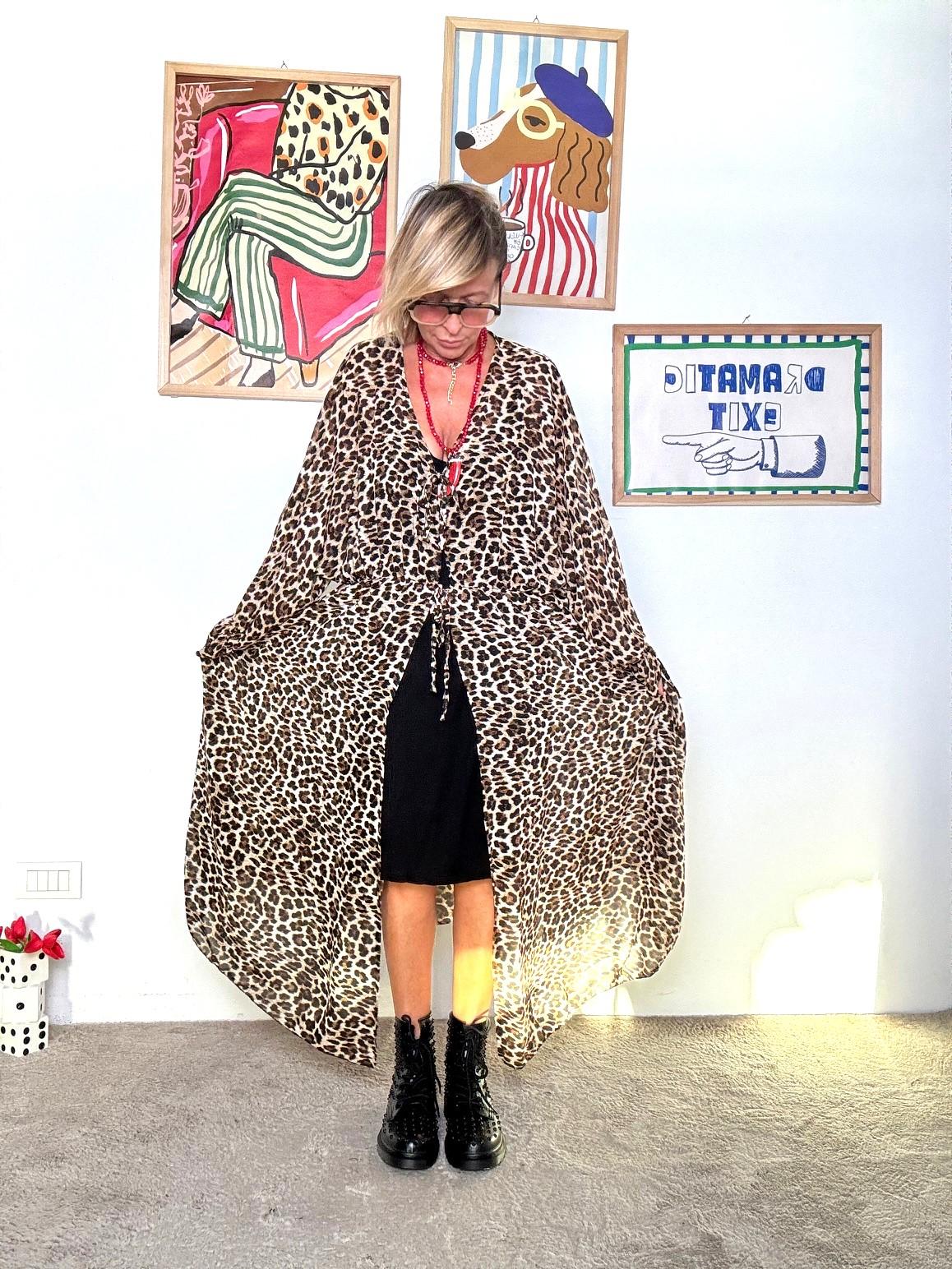 FEMALE - Abito donna  fantasia animalier BS1770YS/ ANIMALIER FEMALE 