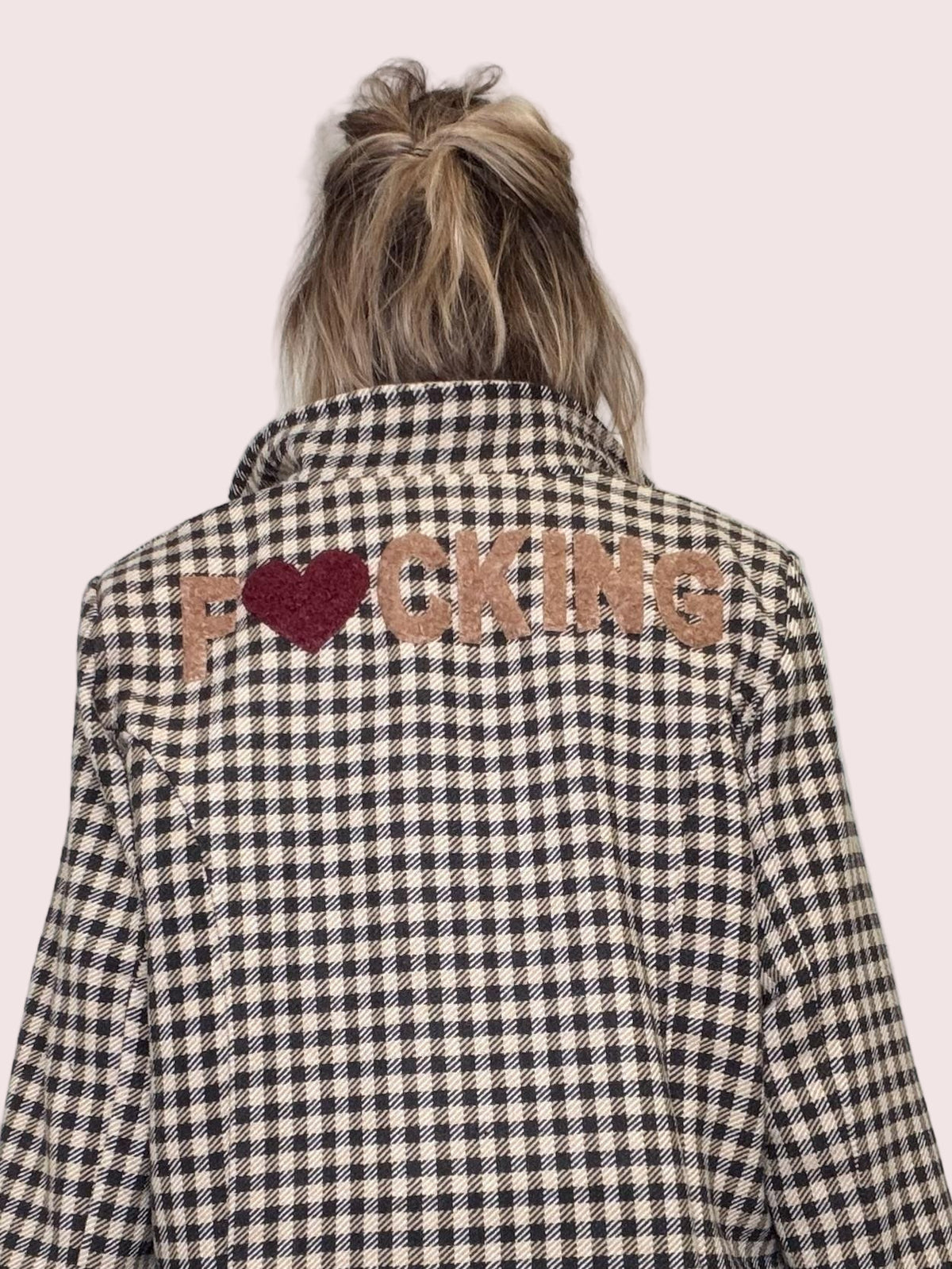 SUSY STAR - Giacca Rebel Check STS7306/ BEIGE SUSY STAR 