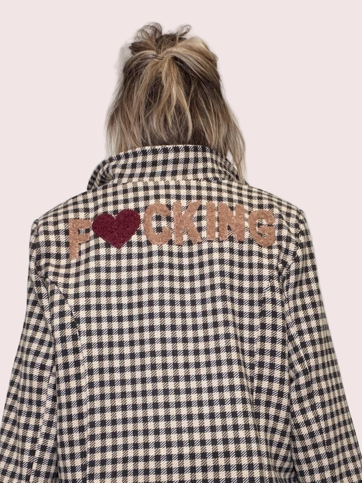 SUSY STAR - Giacca Rebel Check STS7306/ BEIGE SUSY STAR 