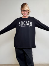 SUSY STAR - T-shirt Sticazzi Philosophy STL15/ NERO SUSY STAR 