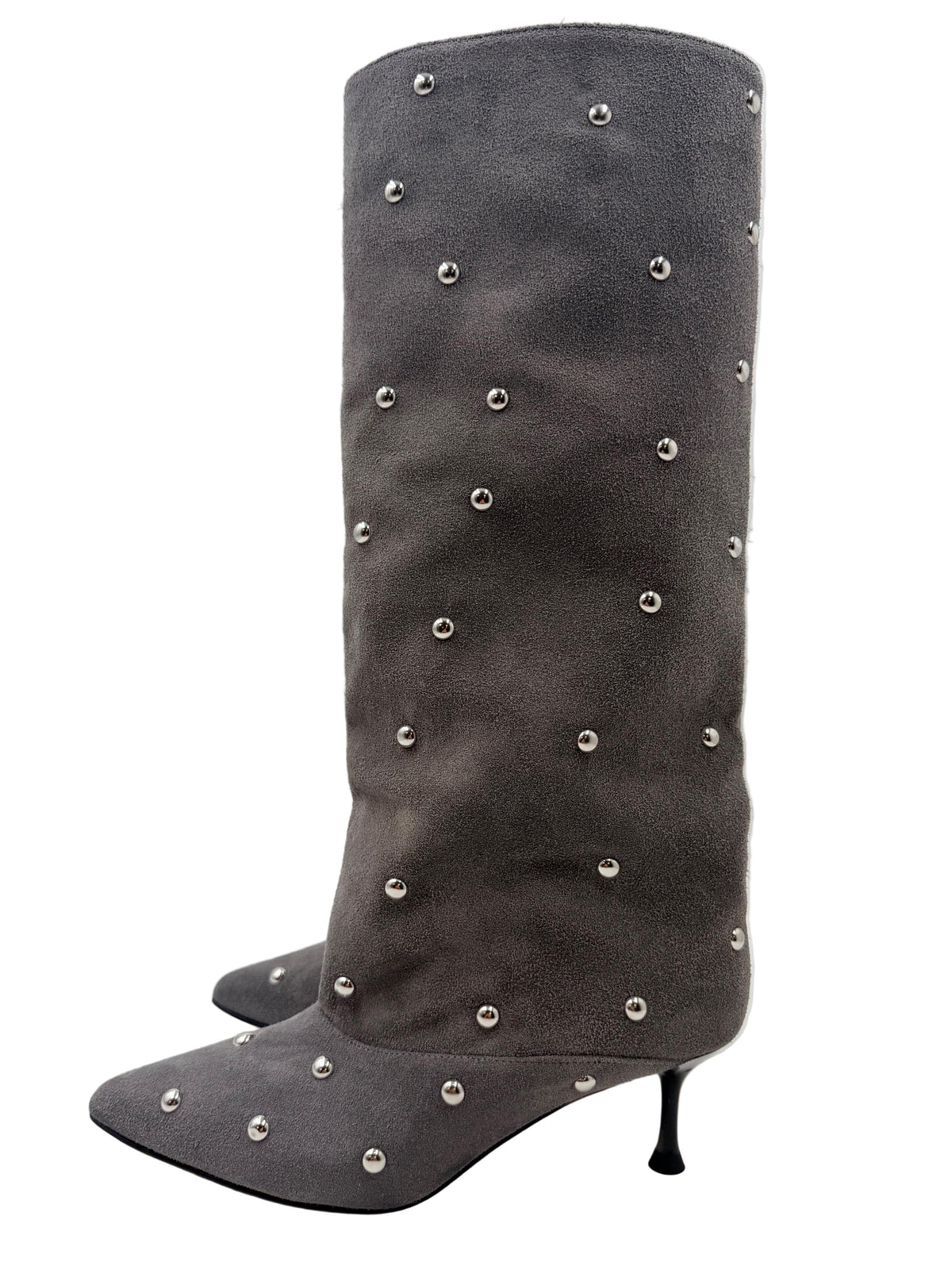 DIVINE FOLLIE - STIVALE PEARLY CHIC AISHA2761/ GRIGIO SUE DIVINE FOLLIE 