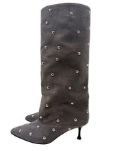 DIVINE FOLLIE - STIVALE PEARLY CHIC AISHA2761/ GRIGIO SUE DIVINE FOLLIE 