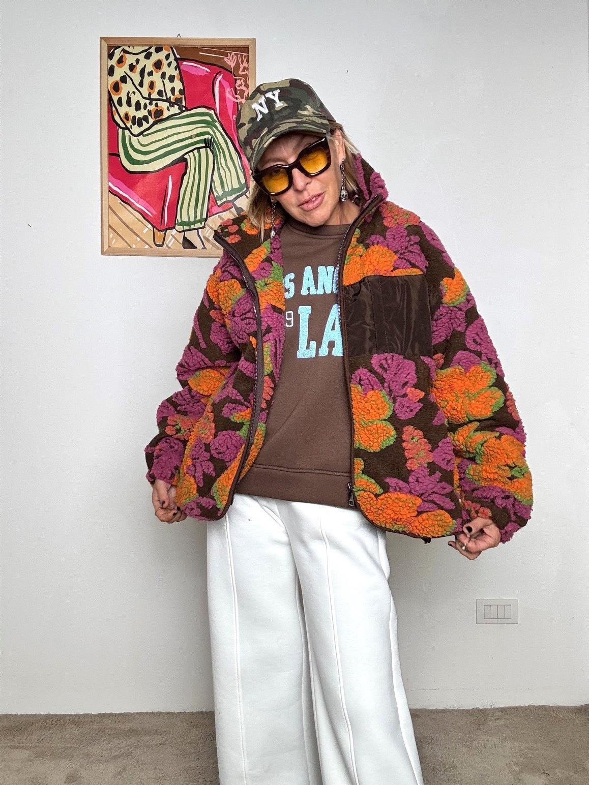 FEMALE - GIACCA BLOOM MORO G54645/ MORO FEMALE 