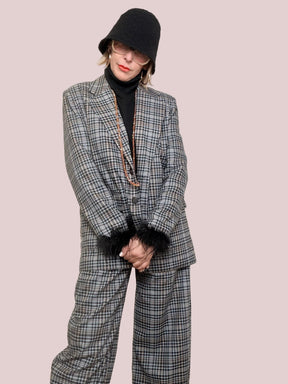 FEMALE - Giacca Feather Mood LD3721/ NERO FEMALE 