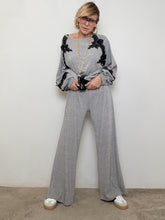 DEJA VU - Pantalone Morbido Ampio  Comfort assoluto, stile rilassato A25DL212/ GRIGIO DEJA VU 