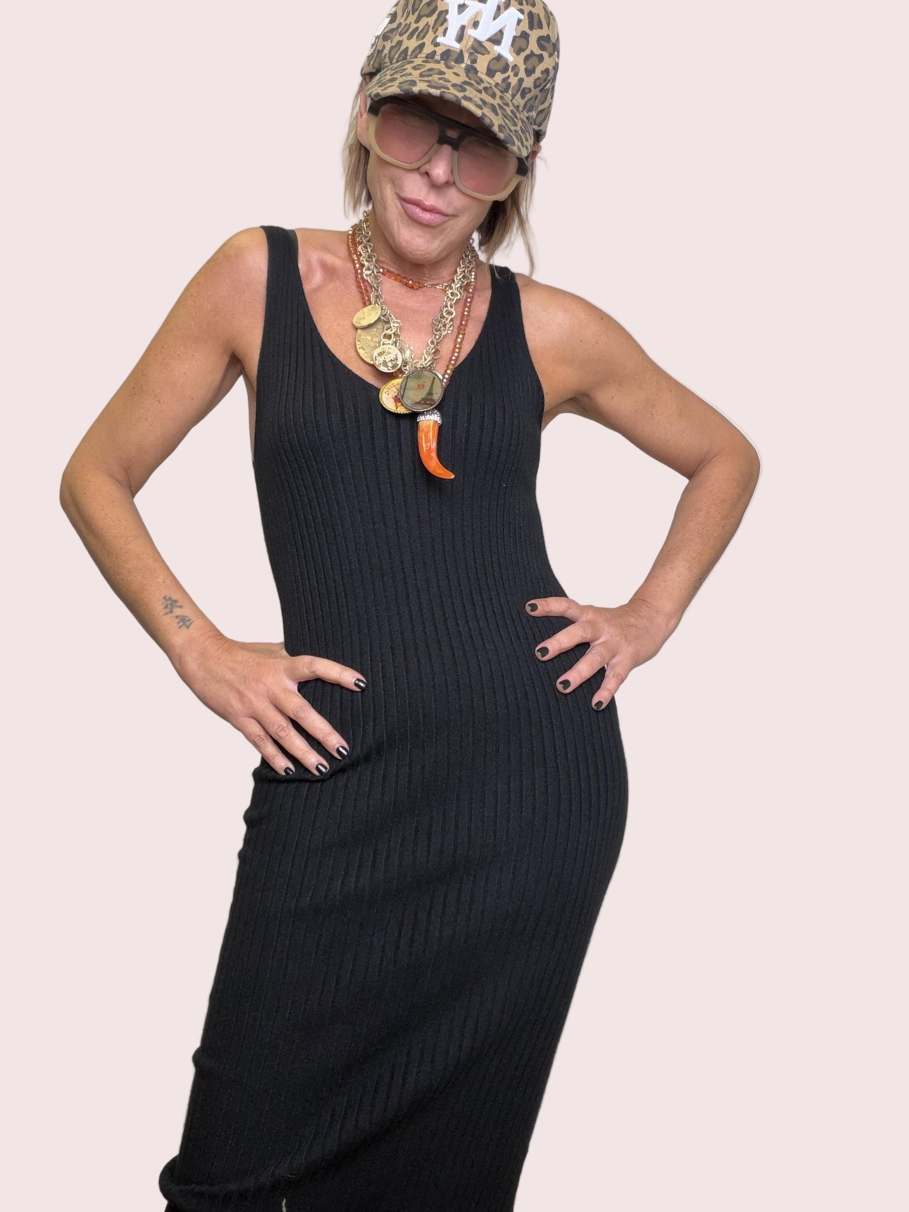 SUSY MIX -  ABITO Completo Knit Chic NERO 103591036 0/ NERO SUSY MIX 