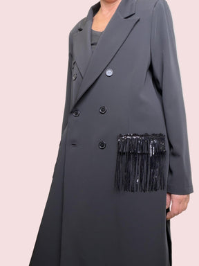 SUSY STAR - Giacca-Abito Swing Chic STSP120A/ NERO SUSY STAR 