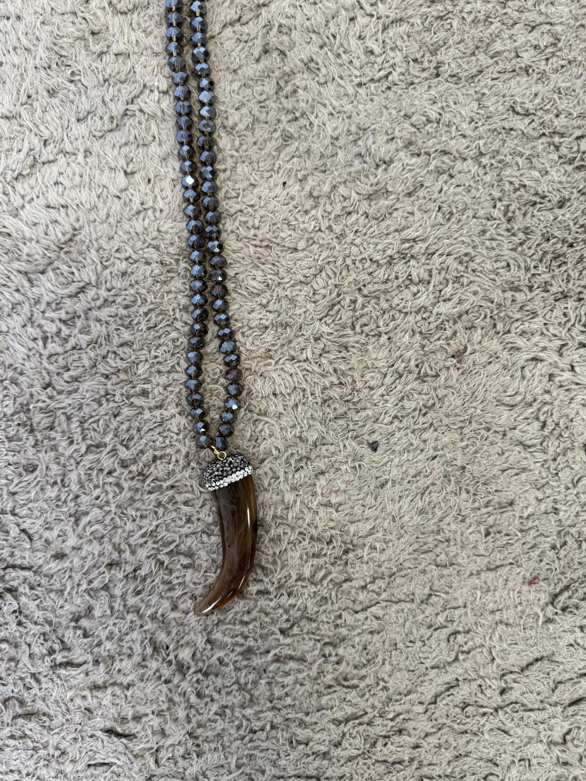 SUSY MIX - COLLANA  CORNO SMX28/ MARRONE SUSY MIX 