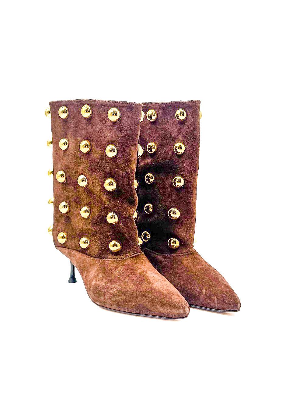 STIVALETTI STUD GLAM AISHA2800/ MORO DIVINE FOLLIE 