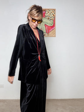 SUSY STAR - GIACCA VELVET POWER ST80027VVS/ NERO SUSY STAR 