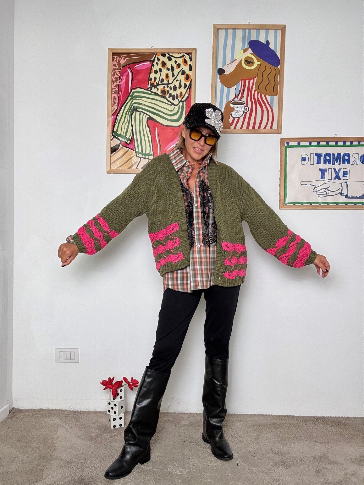 FEMALE - CARDIGAN CANYON oliva VA603/ OLIVA FEMALE 