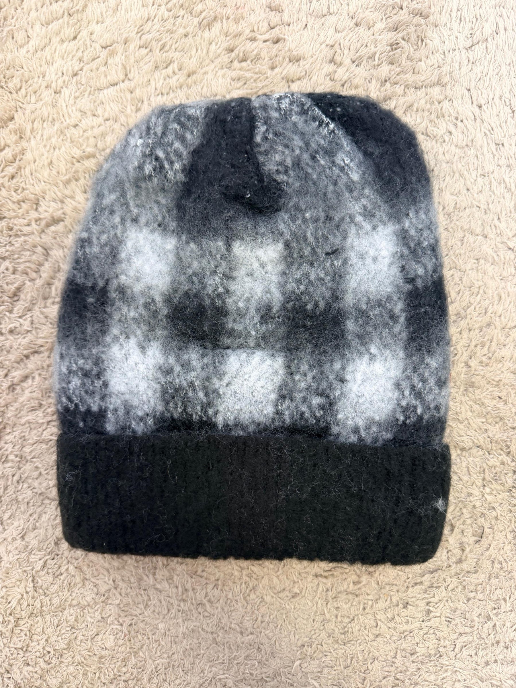 FEMALE - CAPPELLO SOFT CHECK NERO YM0732/ NERO FEMALE 