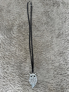 FEMALE - Collana con ciondolo gufo  simbolo di saggezza e stile boho-chic GUFO/ ARGENTO FEMALE 
