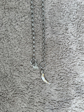 DEJA VU - Collana lunga donna  con ciondolo corno A24MB904/ ARGENTO DEJA VU 