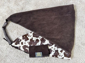 SUSY MIX - Borsa Shopper Asimmetrica in Suede & Cavallino  Selvaggia, Sofisticata, Unica! GISELLEPONY/ LATTE SUSY MIX 