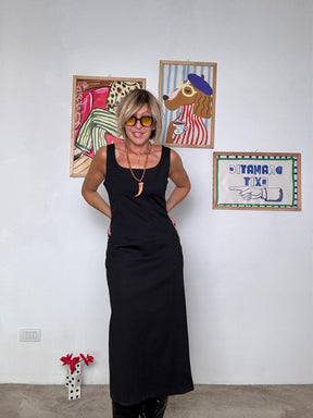 SUSY MIX - ABITO TUBINO NERO VE589T056/ NERO SUSY MIX 