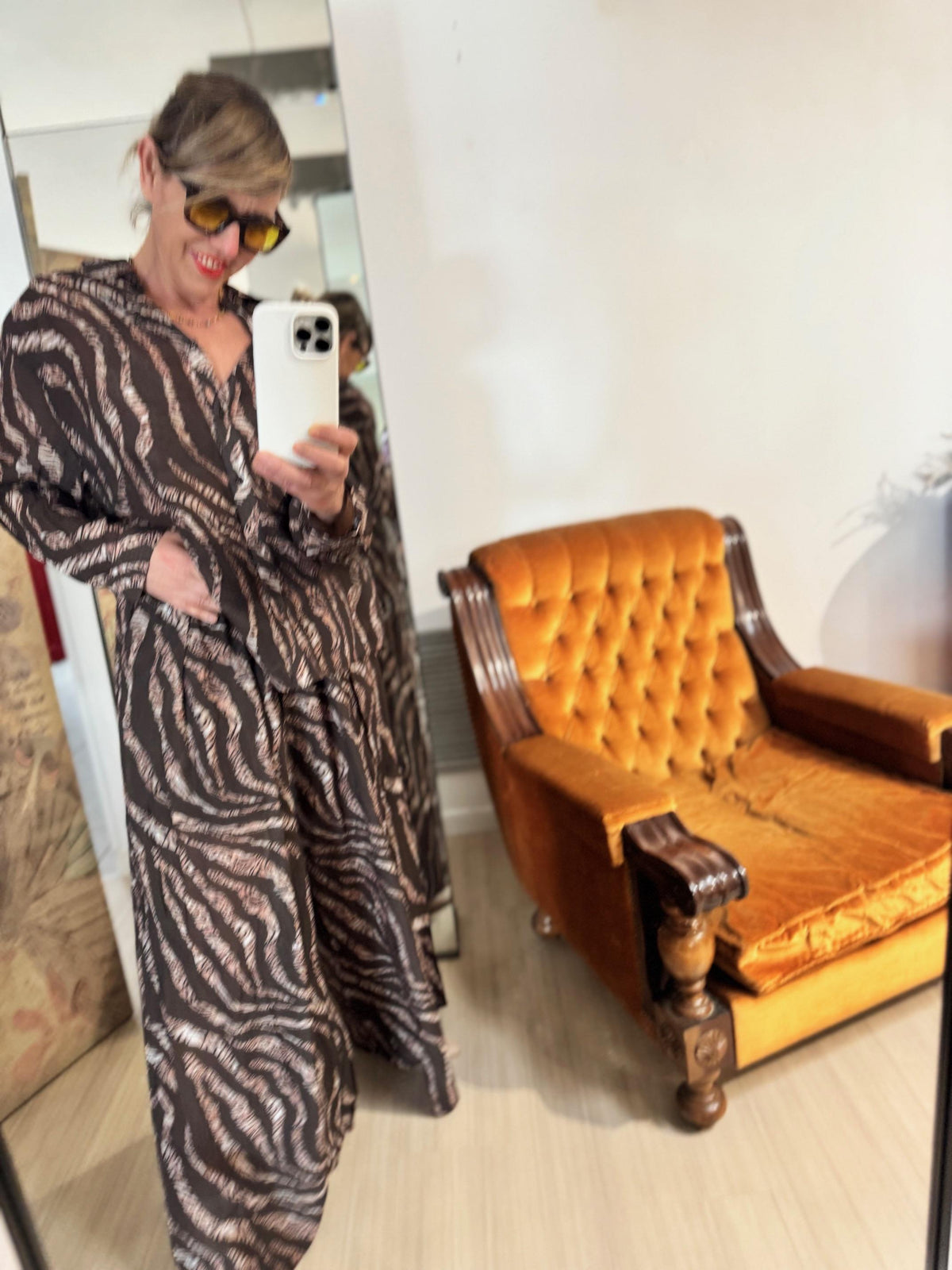 FEMALE - GONNA ZEBRATA WM2461/ MORO FEMALE 