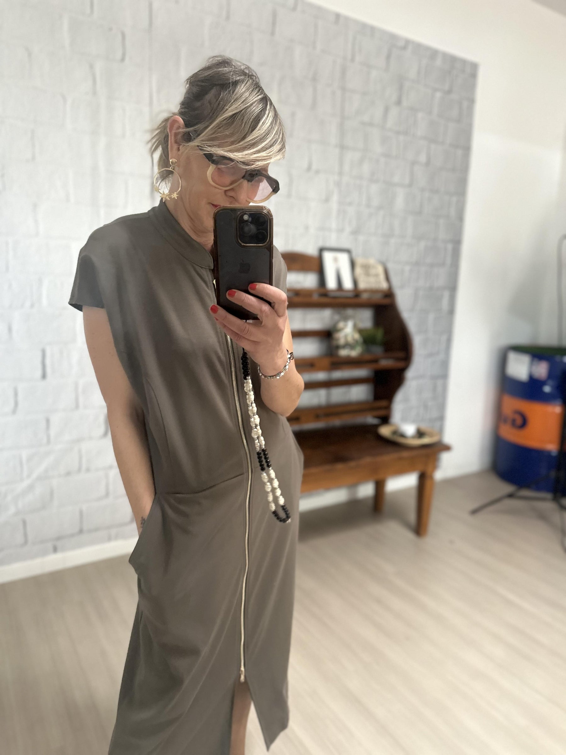 SUSY STAR - ABITO ZIP VERDE STLA70182/ VERDE SUSY STAR 