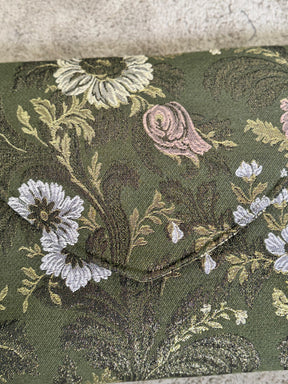 SUSY MIX- Borsa donna a tracolla in tessuto floreale  Piccola, elegante, indimenticabile VERDE 524B25/ VERDE SUSY MIX 