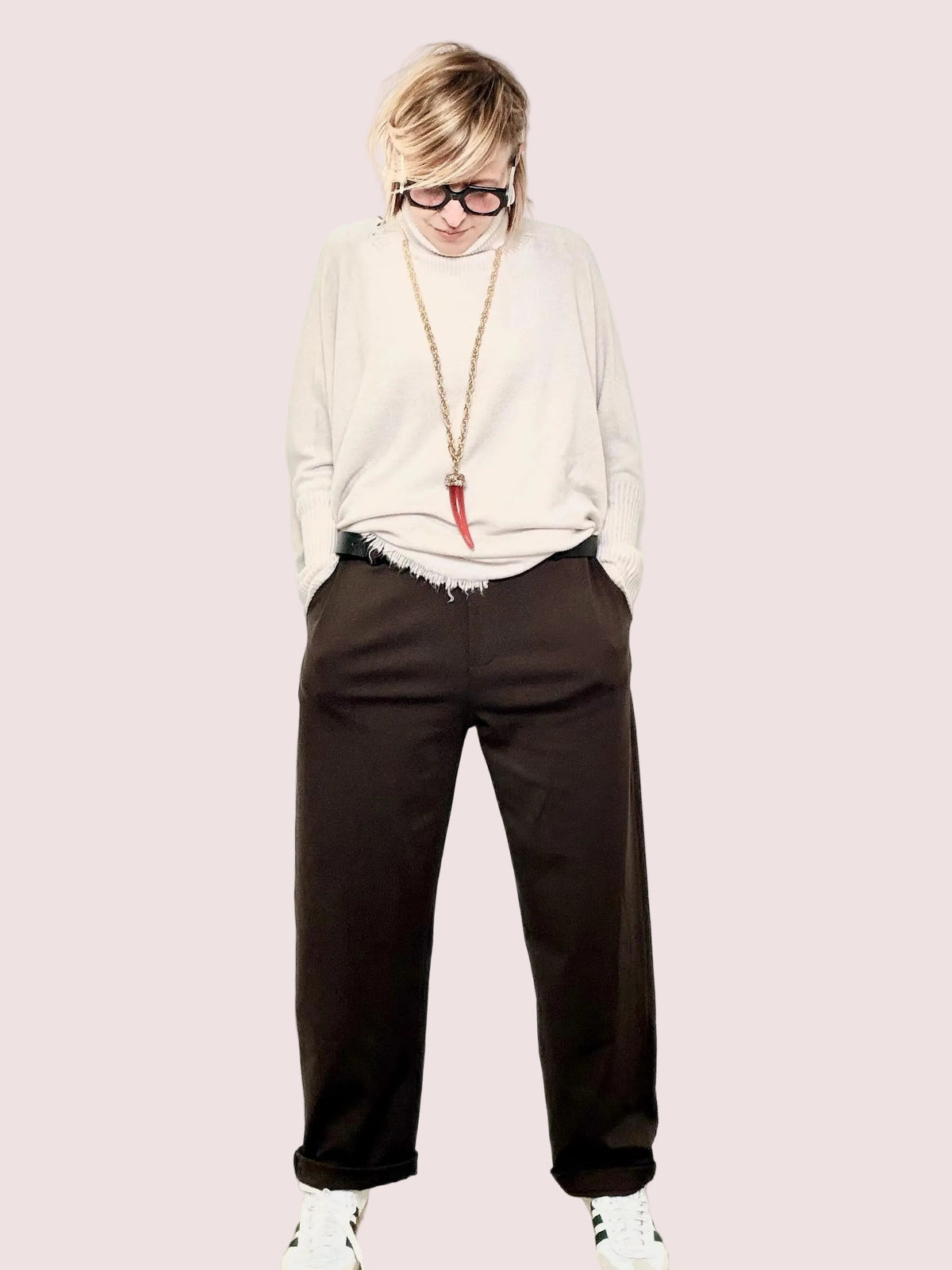 Pantalone Relax Chic moro 59462P/ MORO SUSY STAR 