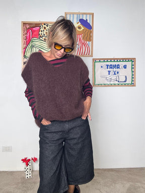 FEMALE - MAGLIA COCOA TOUCH CM1315/ MARRONE FEMALE 