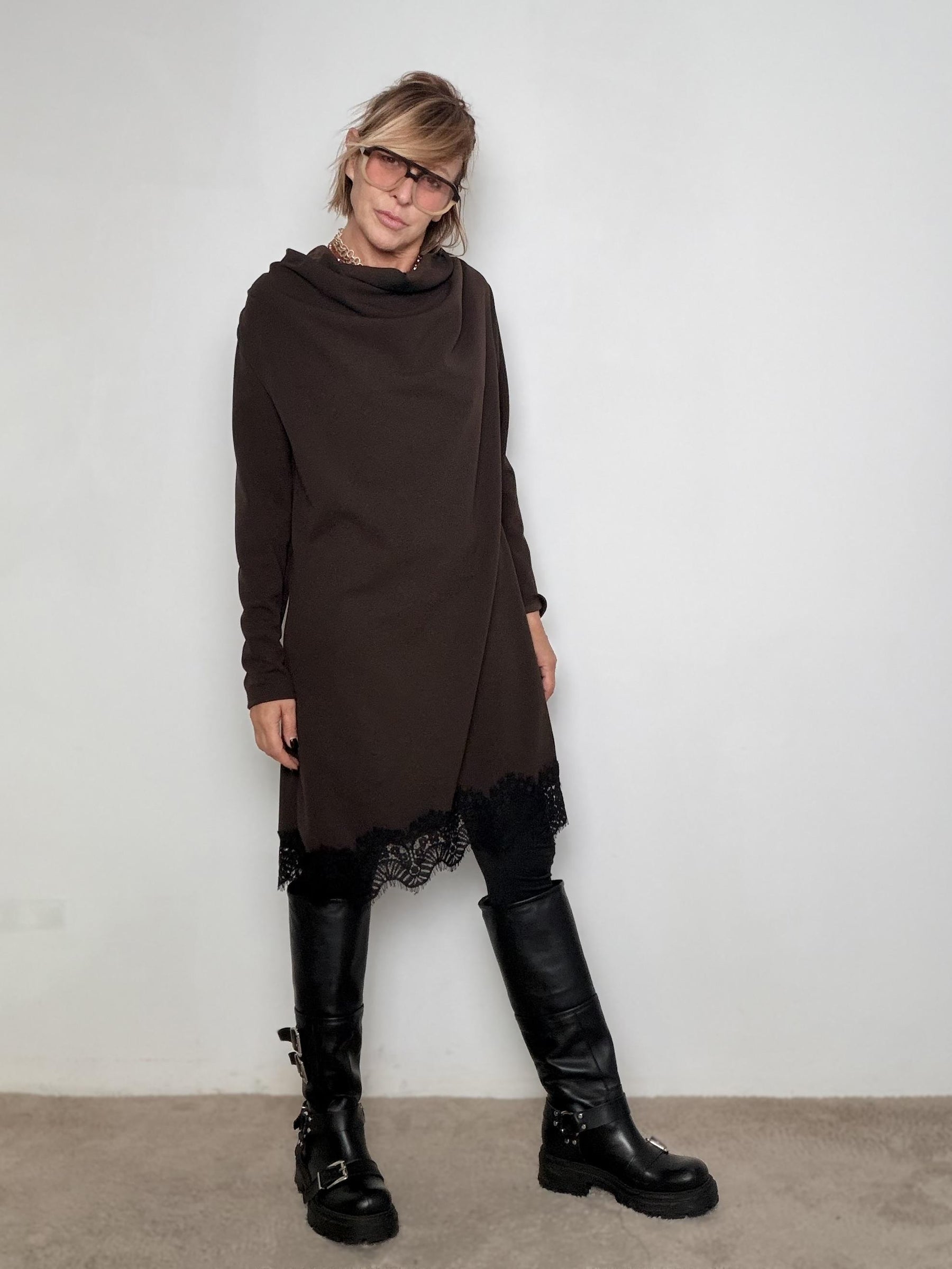 FEMALE - Abito BLACK Lace 39065HSC/ NERO FEMALE 