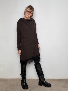 FEMALE - Abito BLACK Lace 39065HSC/ NERO FEMALE 