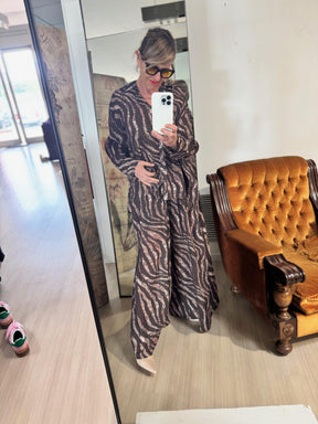 FEMALE - GONNA ZEBRATA WM2461/ MORO FEMALE 