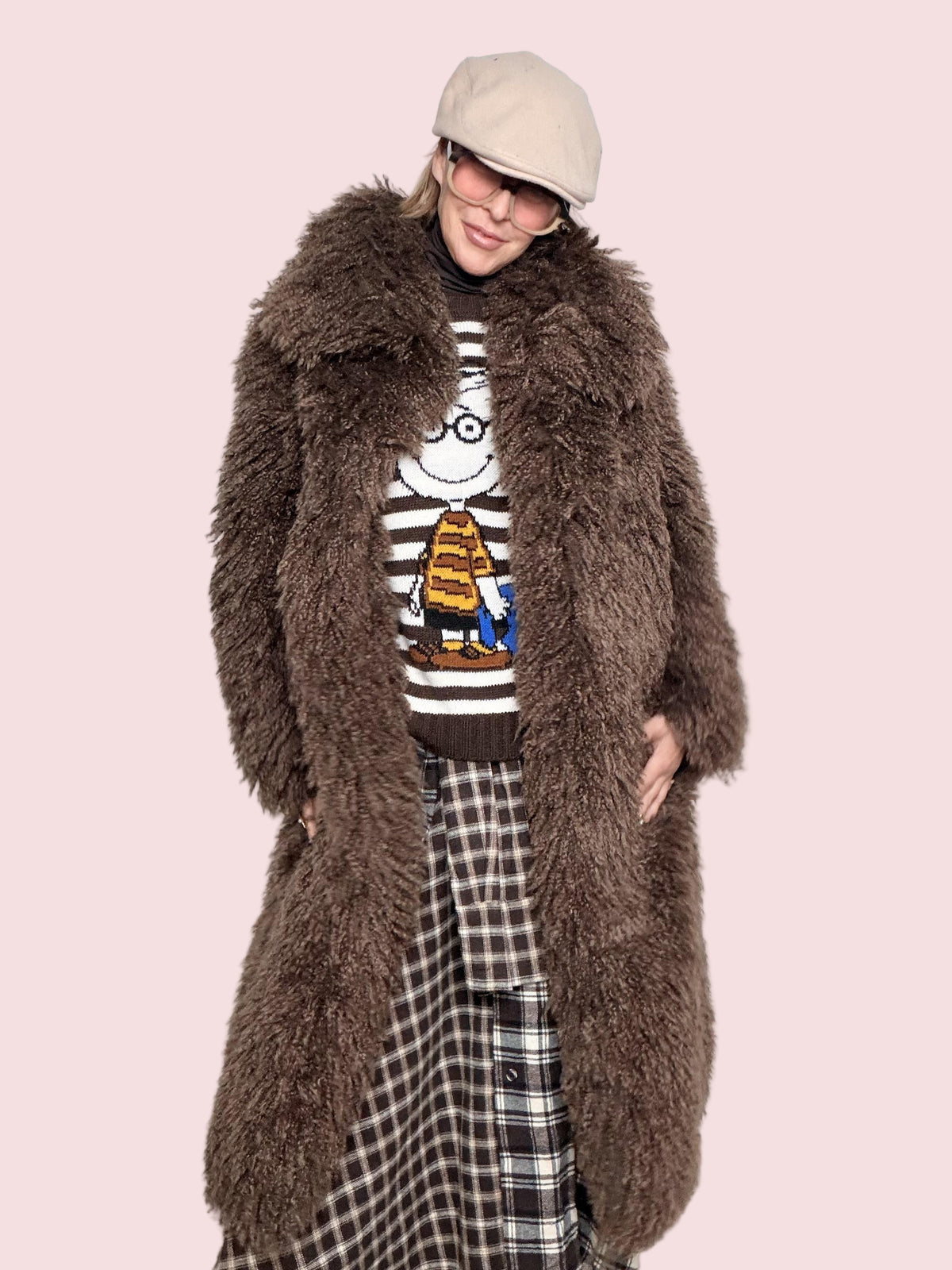 FEMALE - Pellicciotto Cozy Queen CA87021/ FANGO FEMALE 