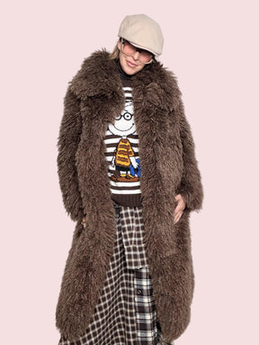 FEMALE - Pellicciotto Cozy Queen CA87021/ FANGO FEMALE 