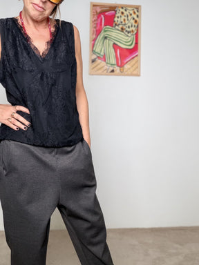 SUSY STAR - PANTALONE CITY RELAX ST83032BAG/ MORO SUSY STAR 