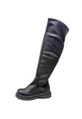 Stivale over the knee elasticizzato BF199/ NERO DIVINE FOLLIE 