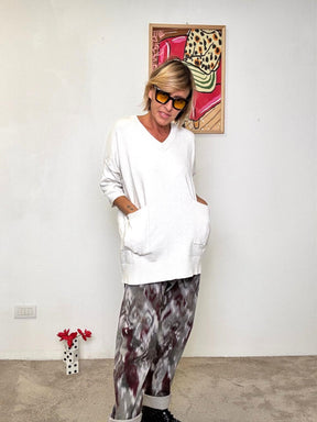 SUSY STAR - MAGLIA Gleam CREMA STLZ66770/ CREMA SUSY STAR 