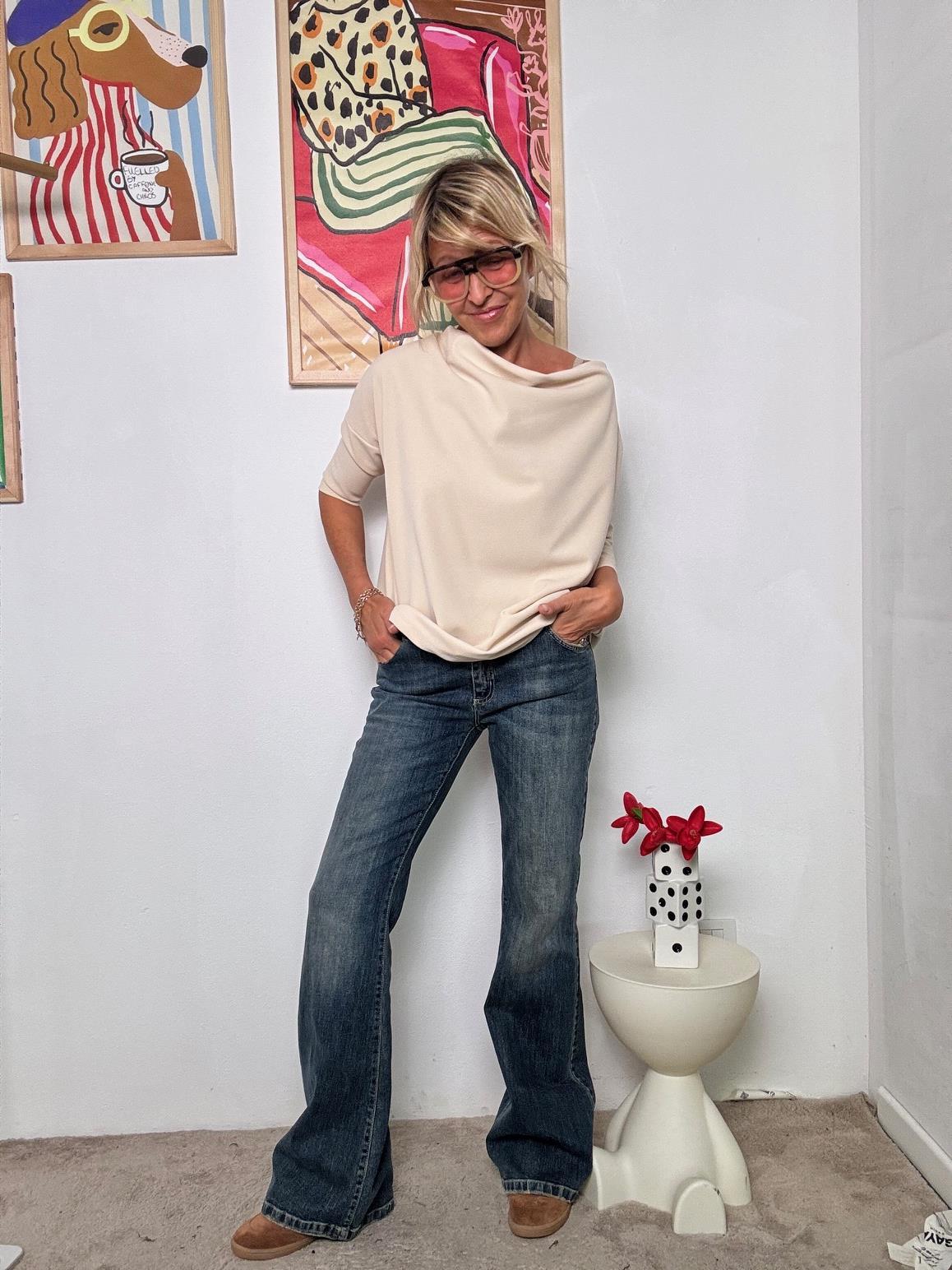 SOUVENIR - Jeans SwingnFit  Vibrazioni rétro, comfort moderno C38S0027/ JEANS SOUVENIR 