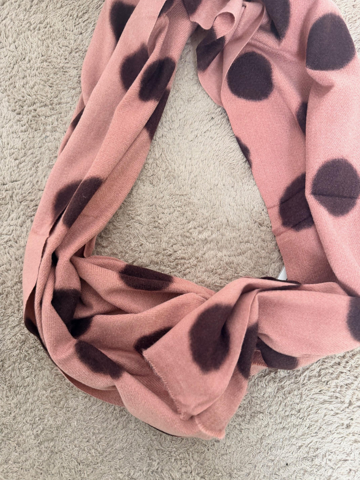 DEJA VU - SCIARPA A POIS ROSA A25MM902/ ROSA DEJA VU 