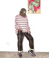 FEMALE - Jeans Donna Animalier Leopardato  Wild & Chic, Senza Compromessi 1697/ LEOPARD FEMALE 