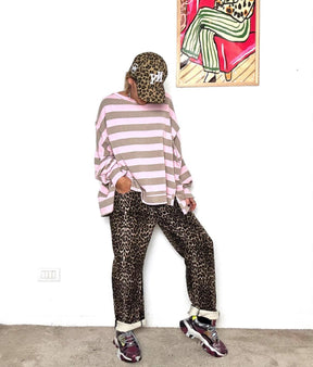 FEMALE - Jeans Donna Animalier Leopardato  Wild & Chic, Senza Compromessi 1697/ LEOPARD FEMALE 