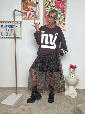 FEMALE - Felpa "NY College Vibes"  Streetwear con Attitudine!  MORO R51156/ MORO FEMALE 