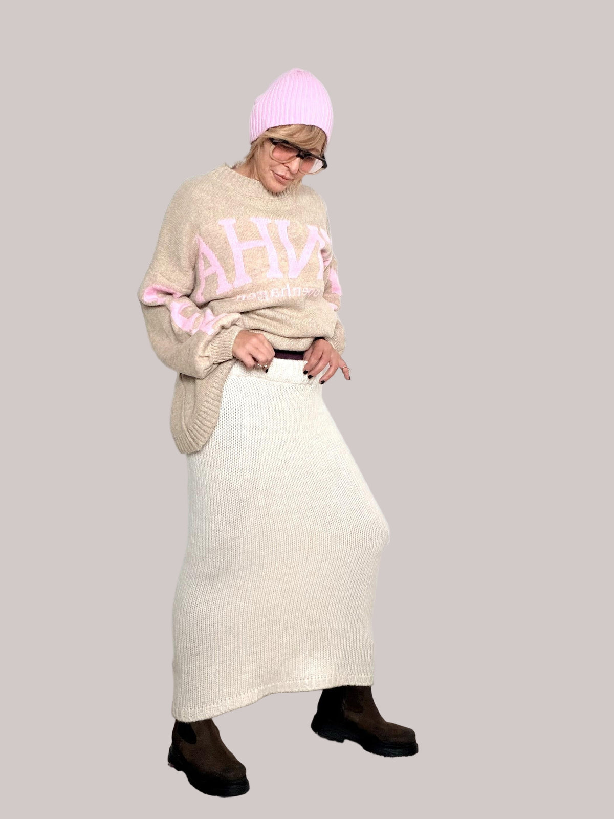 FEMALE - Gonna Nordic Cream 65013/ BURRO FEMALE 