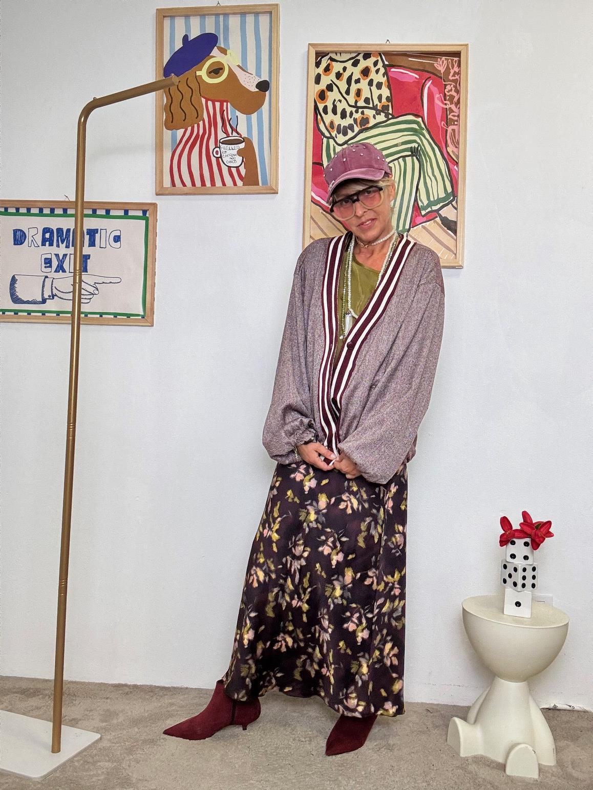 SUSY MIX - BOMBER JACQUARD BORDEAUX  SPORTY CHIC CON STILE RETRÒ GI5518CITY/ VINO SUSY MIX 