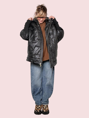 DEJA VU - Piumino Soft Cloud NERO A25SO606/ NERO DEJA VU 