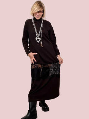 FEMALE - Abito Lace Vision  Minimal sopra, sorpresa sotto MORO 39083 / MORO FEMALE 